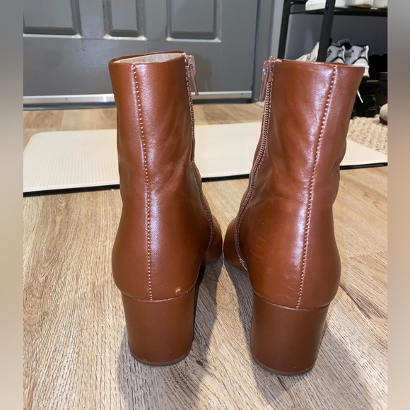 Cognac Brown SM Booties - Picture 8 of 9